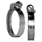 intake boot clamps - rolled edge-32-50mm hose clamps, 6mm hex drive, 9mm band width