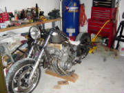 Custom Honda CB750 DOHC Rigid Frame 