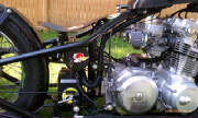 Honda CB750F DOHC 1981  hardtail conversion
