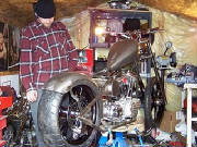Harley Davidson Panhead Custom Rigid Chopper