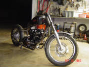 Custom Honda CB750 DOHC Rigid Frame