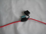 fuse holder - blade style - std size - 1 to 20 amp - does not include fuse