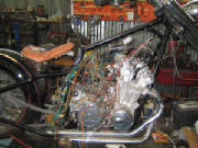 1981 Honda CB750 DOHC Custom Rigid Chopper