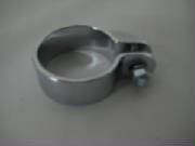 Exhaust clamp in chrome 1 1/2" ID