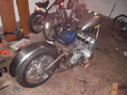 Honda CB750 SOHC rigid custom