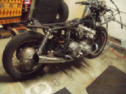 1979 Honda CB750 DOHC hardtail conversion