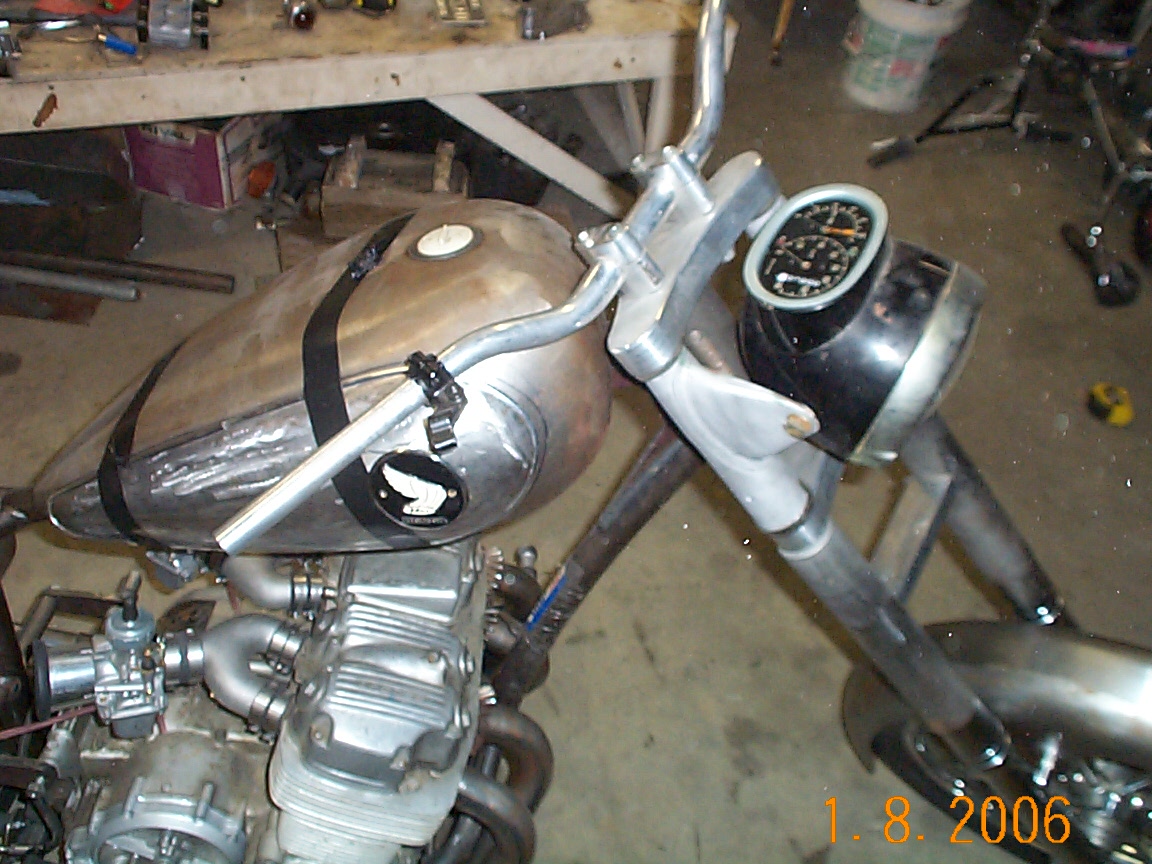 Custom Honda CB750SOHC Rigid