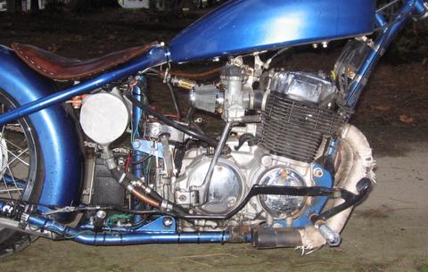 Honda CB750 SOHC Custom Rigid Chopper